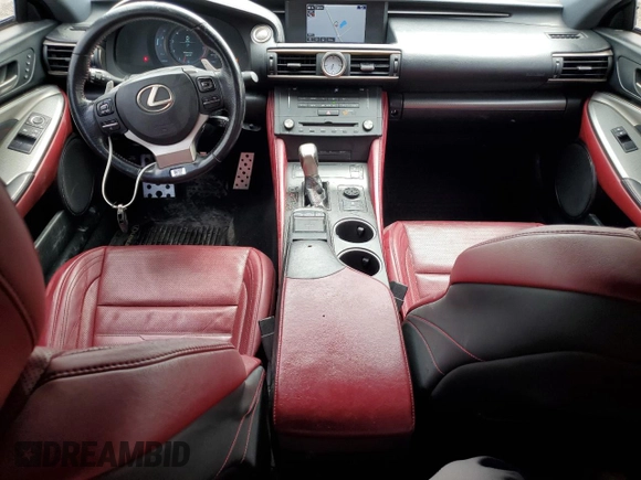 2015 Lexus RC 350 with VIN JTHSE5BC6F5001422, listed as a Copart auction lot 65843974 with 198,583 mi miles and Salvage Title. Bid and sale history available at carsss.com. Image 8.
