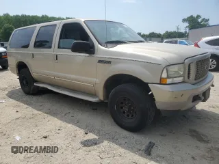 2004 Ford Excursion Limited with VIN 1FMNU43S44ED91995, listed as a Copart auction lot 55255795 with 2,792,255 mi miles and Clean Title. Bid and sale history available at DreamBid. Image 4.