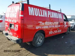 2017 Chevrolet Express Cargo with VIN 1GCZGHFG9H1143749, listed as a IAAI auction lot 41482229 with 234,220 mi miles and . Bid and sale history available at DreamBid. Image 4.