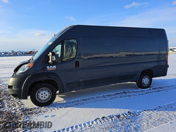 2020 Ram ProMaster Cargo with VIN 3C6URVJG8LE108532, listed as a Copart auction lot 44937365 with 44,392 mi miles and Salvage Title. Bid and sale history available at carsss.com. Image 1.