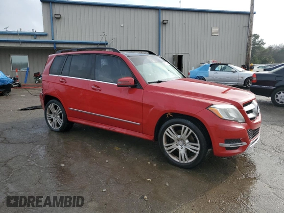 2015 Mercedes-Benz GLK 350 with VIN WDCGG5HB5FG429934, listed as a Copart auction lot 86703344 with 121,092 mi miles and Salvage Title. Bid and sale history available at DreamBid. Image 4.