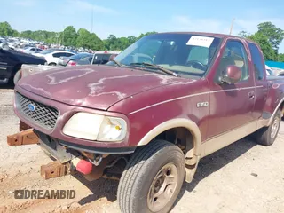 1997 Ford F-150 with VIN 1FTEX08L9VKB68781, listed as a IAAI auction lot 42158314 with 253,555 mi miles and . Bid and sale history available at DreamBid. Image 2.