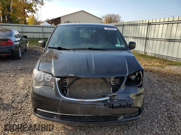 2016 Chrysler Town & Country S with VIN 2C4RC1HG1GR232709, listed as a Copart auction lot 76556804 with 128,518 mi miles and Salvage Title. Bid and sale history available at carsss.com. Image 5.