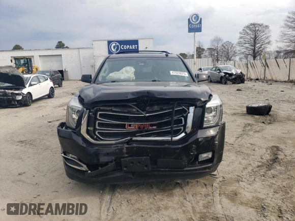 2018 GMC Yukon XL SLT with VIN 1GKS2GKC2JR318206, listed as a Copart auction lot 47023075 with 0 mi miles and Salvage Title. Bid and sale history available at carsss.com. Image 5.