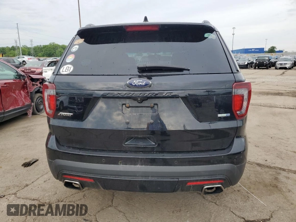 2017 Ford Explorer Sport z VIN 1FM5K8GT5HGB20714, wystawiony jako Copart lot #58345785 z przebiegiem 135 976 mil mil oraz Czysty tytuł • Clean title. Historia ofert i sprzedaży dostępna na DreamBid. Obrazek 6.