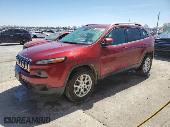 2015 Jeep Cherokee Latitude with VIN 1C4PJMCB3FW784633, listed as a Copart auction lot 50208225 with 174,455 mi miles and Salvage Title. Bid and sale history available at carsss.com. Image 1.