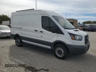 2018 Ford Transit with VIN 1FTYR1CM0JKA78832, listed as a Copart auction lot 74309964 with 52,577 mi miles and Salvage Title. Bid and sale history available at DreamBid. Image 4.