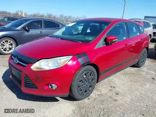2012 Ford Focus SE with VIN 1FAHP3K26CL460206, listed as a IAAI auction lot 41844876 with 159,864 mi miles. Bid and sale history available at carsss.com. Image 2.
