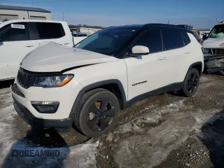 2020 Jeep Compass Latitude with VIN 3C4NJCBB5LT218817, listed as a Copart auction lot 41503065 with 91,763 mi miles and Salvage title. Bid and sale history available at DreamBid. Image 1.