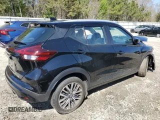 2022 Nissan Kicks SV with VIN 3N1CP5CV2NL523224, listed as a Copart auction lot 50179845 with 78,463 mi miles and Salvage Title. Bid and sale history available at DreamBid. Image 3.