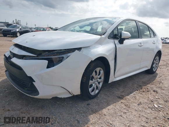 2024 Toyota Corolla Hybrid LE with VIN JTDBCMFE3R3048792, listed as a IAAI auction lot 41915869 with 22,899 mi miles. Bid and sale history available at carsss.com. Image 17.