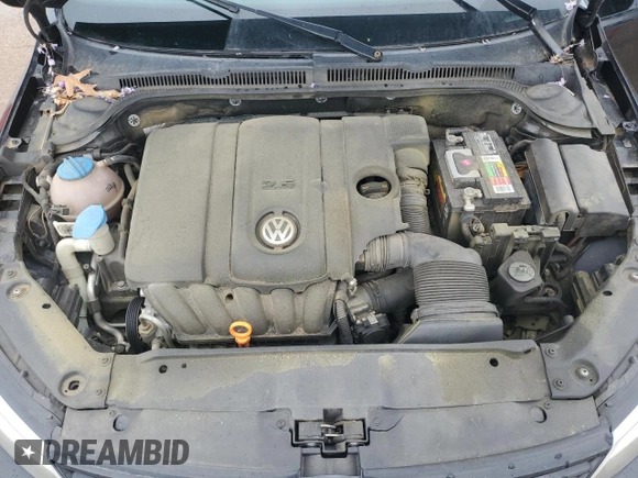 2011 Volkswagen Jetta SE with VIN 3VWDZ7AJXBM318518, listed as a Copart auction lot 50718595 with 164,353 mi miles and Salvage title. Bid and sale history available at DreamBid. Image 11.