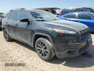 2014 Jeep Cherokee Latitude with VIN 1C4PJLCS9EW300912, listed as a Copart auction lot 50382215 with 154,970 mi miles and Salvage Title. Bid and sale history available at carsss.com. Image 4.
