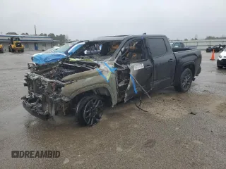 2023 Toyota Tundra Platinum с VIN 5TFNA5AB0PX020086, выставлен на аукционе Copart как лот 47777705 с пробегом Не указан миль и Списание • Salvage title. История ставок и продаж доступна на DreamBid. Изображение 1.