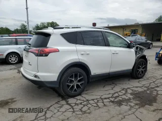 2018 Toyota RAV4 Hybrid SE with VIN JTMJJREV1JD172042, listed as a Copart auction lot 61418305 with 143,902 mi miles and Salvage title. Bid and sale history available at DreamBid. Image 3.