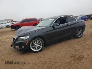 2014 BMW 2 Series 228i with VIN WBA1F5C5XEVV99178, listed as a Copart auction lot 87931195 with Not Provided miles and Salvage Title. Bid and sale history available at carsss.com. Image 1.