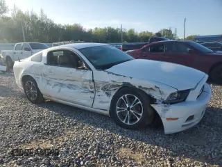 2014 Ford Mustang V6 with VIN 1ZVBP8AM2E5264414, listed as a Copart auction lot 51498755 with 162,595 mi miles and Salvage Title. Bid and sale history available at carsss.com. Image 4.
