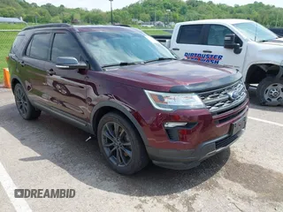2018 Ford Explorer XLT z VIN 1FM5K7DHXJGB98695, wystawiony jako IAAI lot #42157695 z przebiegiem 73 509 mil mil oraz . Historia ofert i sprzedaży dostępna na DreamBid. Obrazek 1.