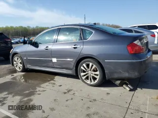 2008 Infiniti M with VIN JNKAY01F68M652818, listed as a Copart auction lot 52622965 with Not provided miles and Salvage title. Bid and sale history available at DreamBid. Image 2.