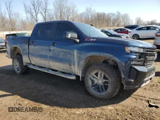 2021 Chevrolet Silverado 1500 LT Trail Boss with VIN 3GCPYFEL6MG166280, listed as a Copart auction lot 47566195 with 86,026 mi miles and Salvage Title. Bid and sale history available at DreamBid. Image 4.