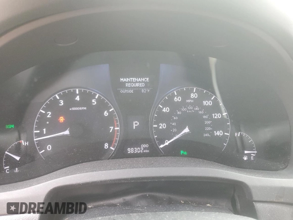2013 Lexus RX 350 with VIN 2T2ZK1BA0DC097138, listed as a Copart auction lot 58583605 with 98,302 mi miles and Salvage title. Bid and sale history available at DreamBid. Image 9.