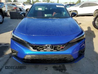 2022 Honda Civic Si with VIN 2HGFE1E51NH471195, listed as a Copart auction lot 77808714 with 24,759 mi miles and Clean Title. Bid and sale history available at DreamBid. Image 5.
