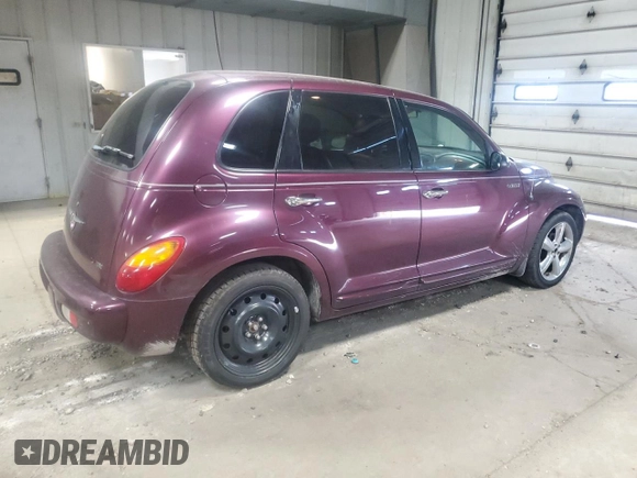 2003 Chrysler PT Cruiser GT with VIN 3C8FY78G13T555641, listed as a Copart auction lot 60355255 with 56,730 mi miles and Non repairable. Bid and sale history available at DreamBid. Image 3.