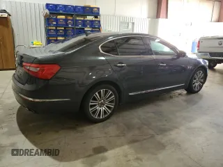 2014 Kia Cadenza Premium with VIN KNALN4D74E5147748, listed as a Copart auction lot 77889914 with 170,704 mi miles and Clean Title. Bid and sale history available at carsss.com. Image 3.