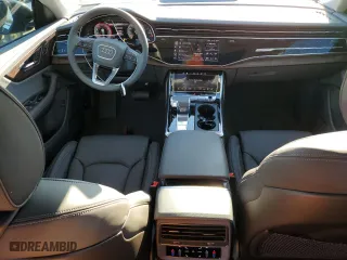 2024 Audi Q8 Prestige with VIN WA1FVBF12RD012982, listed as a Copart auction lot 85753064 with 4,145 mi miles and Salvage Title. Bid and sale history available at carsss.com. Image 8.