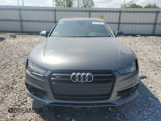 2016 Audi S7 with VIN WAUW2AFC6GN012949, listed as a Copart auction lot 72714074 with 0 mi miles and Salvage Title. Bid and sale history available at carsss.com. Image 5.
