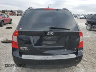 2008 Kia Rondo LX with VIN KNAFG525587165070, listed as a Copart auction lot 82879854 with 183,913 mi miles and Salvage Title. Bid and sale history available at carsss.com. Image 6.