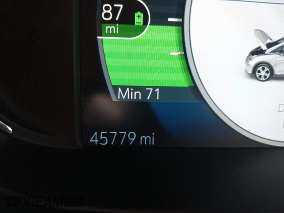 2019 Chevrolet Bolt EV Premier with VIN 1G1FZ6S09K4137605, listed as a IAAI auction lot 42258493 with 45,779 mi miles and . Bid and sale history available at DreamBid. Image 15.