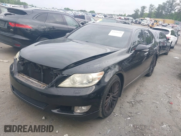 2011 Lexus LS 460 with VIN JTHBL5EF0B5107595, listed as a IAAI auction lot 42113339 with 194,768 mi miles and . Bid and sale history available at DreamBid. Image 2.