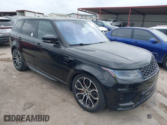 2019 Land Rover Range Rover Sport HSE Dynamic with VIN SALWV2SV0KA420637, listed as a IAAI auction lot 41484130 with 91,449 mi miles. Bid and sale history available at carsss.com. Image 1.