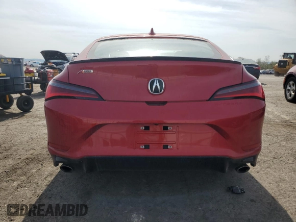 2024 Acura Integra w/A-Spec Package z VIN 19UDE4H32RA005010, wystawiony jako Copart lot #52092495 z przebiegiem 2919 mil mil oraz Szkody całkowita. Historia ofert i sprzedaży dostępna na DreamBid. Obrazek 6.