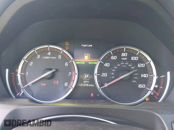 2018 Acura TLX w/A-SPEC Pkg with VIN 19UUB2F67JA003073, listed as a IAAI auction lot 41604080 with 121,078 mi miles. Bid and sale history available at carsss.com. Image 7.