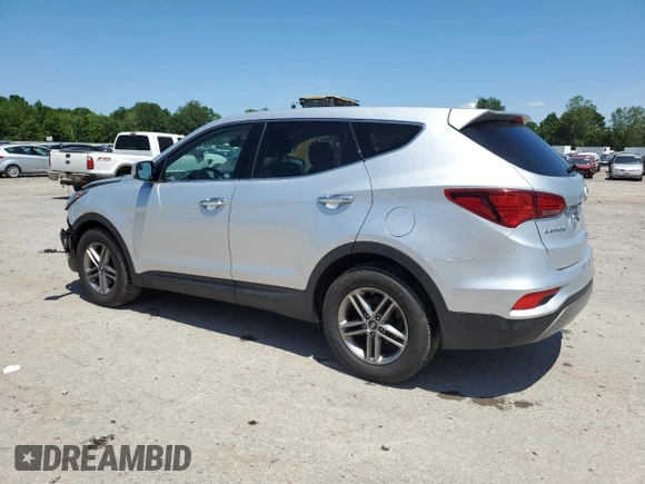 2017 Hyundai Santa Fe 2.4L with VIN 5XYZTDLB0HG466987, listed as a Copart auction lot 62330505 with 108,924 mi miles and Salvage title. Bid and sale history available at DreamBid. Image 2.