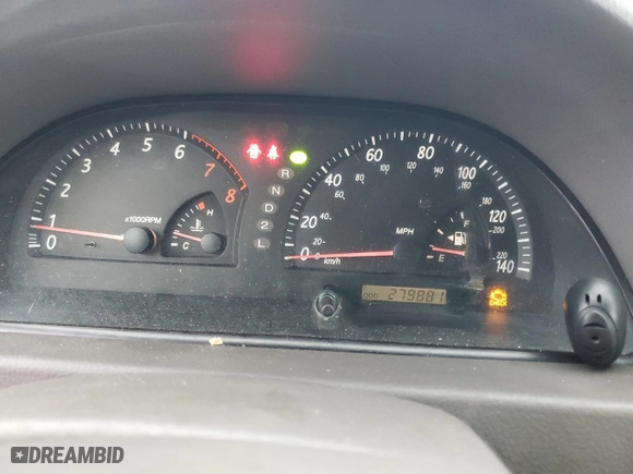 2004 Toyota Camry LE with VIN 4T1BE32KX4U876708, listed as a Copart auction lot 42936675 with 279,881 mi miles and Clean Title. Bid and sale history available at carsss.com. Image 9.