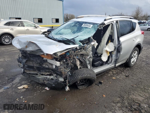 2015 Toyota RAV4 LE with VIN JTMBFREV8FJ026526, listed as a Copart auction lot 86585454 with Not Provided miles and Salvage Title. Bid and sale history available at carsss.com. Image 1.