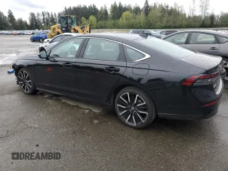 2023 Honda Accord Touring with VIN 1HGCY2F83PA045874, listed as a Copart auction lot 52788105 with 7,407 mi miles and Salvage title. Bid and sale history available at DreamBid. Image 2.