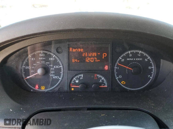 2017 Ram ProMaster Cargo with VIN 3C6TRVDG5HE503380, listed as a Copart auction lot 52719345 with 231,239 mi miles and Clean Title. Bid and sale history available at carsss.com. Image 9.
