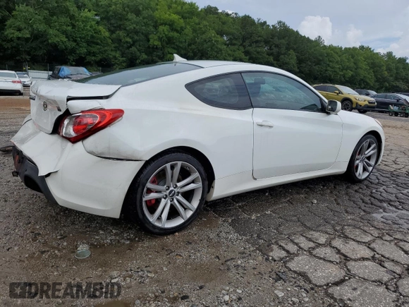 2011 Hyundai Genesis Coupe z VIN KMHHT6KD7BU054383, wystawiony jako Copart lot #59680965 z przebiegiem 101 832 mil mil oraz Szkoda całkowita • Salvage title. Historia ofert i sprzedaży dostępna na DreamBid. Obrazek 3.