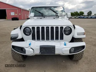2021 Jeep Wrangler Unlimited Sahara with VIN 1C4JJXP63MW807717, listed as a Copart auction lot 59731465 with 50,799 mi miles and Clean title. Bid and sale history available at DreamBid. Image 5.