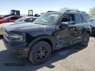2022 Ford Bronco Sport Big Bend z VIN 3FMCR9B68NRE06037, wystawiony jako Copart lot #52353385 z przebiegiem 34 510 mil mil oraz Szkoda całkowita • Salvage title. Historia ofert i sprzedaży dostępna na DreamBid. Obrazek 1.