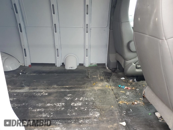 2020 Chevrolet Express Cargo with VIN 1GCWGAFP4L1174507, listed as a Copart auction lot 44225975 with 130,444 mi miles and Salvage Title. Bid and sale history available at DreamBid. Image 11.