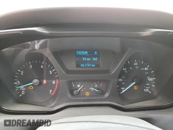 2016 Ford Transit Cargo z VIN 1FTYR2CG3GKB38143, wystawiony jako Copart lot #60861365 z przebiegiem 67 107 mil mil oraz Czysty tytuł • Clean title. Historia ofert i sprzedaży dostępna na DreamBid. Obrazek 9.