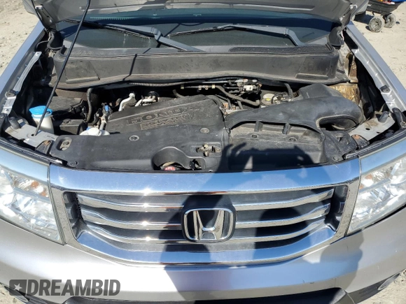 2013 Honda Pilot EX-L with VIN 5FNYF4H50DB502958, listed as a Copart auction lot 47458975 with 112,827 mi miles and Salvage Title. Bid and sale history available at carsss.com. Image 13.