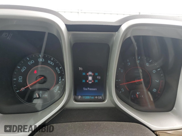 2014 Chevrolet Camaro LT with VIN 2G1FC3D39E9181306, listed as a Copart auction lot 54545255 with 112,057 mi miles and Salvage title. Bid and sale history available at DreamBid. Image 9.