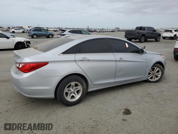 2011 Hyundai Sonata GLS with VIN 5NPEB4ACXBH010248, listed as a Copart auction lot 54630705 with 268,745 mi miles and Clean Title. Bid and sale history available at carsss.com. Image 3.