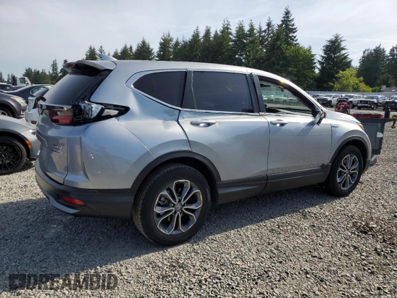 2020 Honda CR-V EX-L with VIN 7FART6H86LE006018, listed as a Copart auction lot 59805825 with 110,322 mi miles and Salvage title. Bid and sale history available at DreamBid. Image 3.
